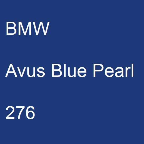 BMW, Avus Blue Pearl, 276.